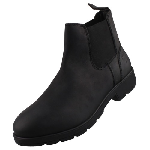 Dockers by Gerli Herren Leder Stiefel Schwarz