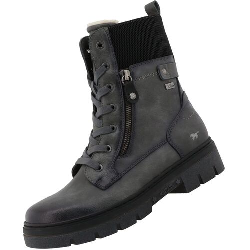 Mustang Damen TEX Stiefelette gef�ttert Grau