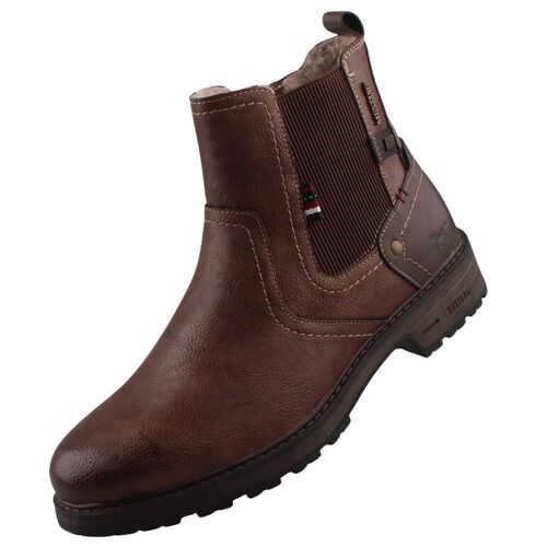 Mustang Herren Tex Stiefel gef�ttert Braun