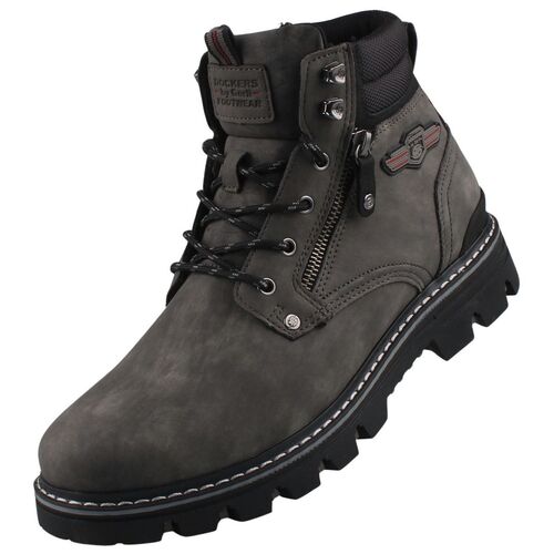 Dockers by Gerli Herren Stiefel Grau