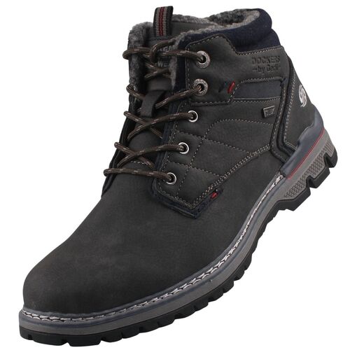 Dockers by Gerli Herren TEX Stiefel gef�ttert Grau