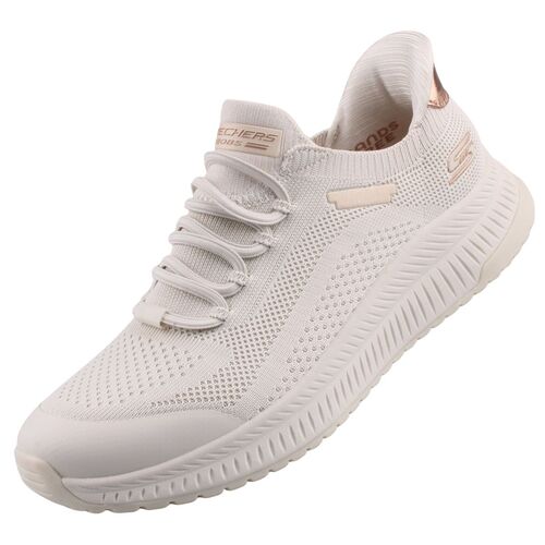 Skechers Slip-Ins Bobs Squad 4 Dire Step Damen Sneaker Wei�