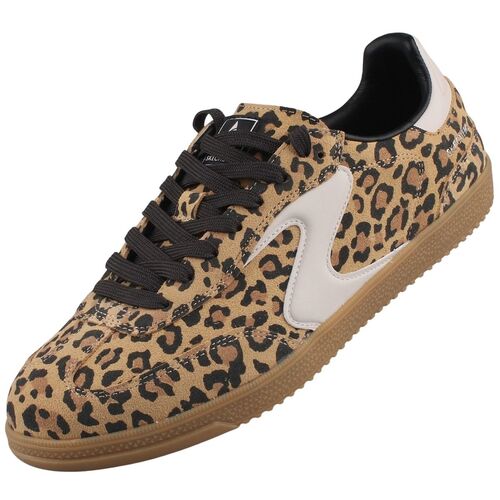 Skechers Hotshot On The Prowl Damen Sneaker Braun/Leopard