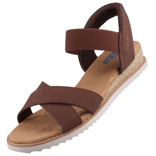 Skechers Slip-Ins Bobs Desert Kiss - Golden Lily Damen Sandale Braun