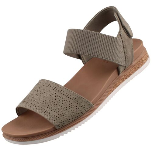 Skechers Bobs Desert Kiss Low - Top Look Damen Sandale Gr�n