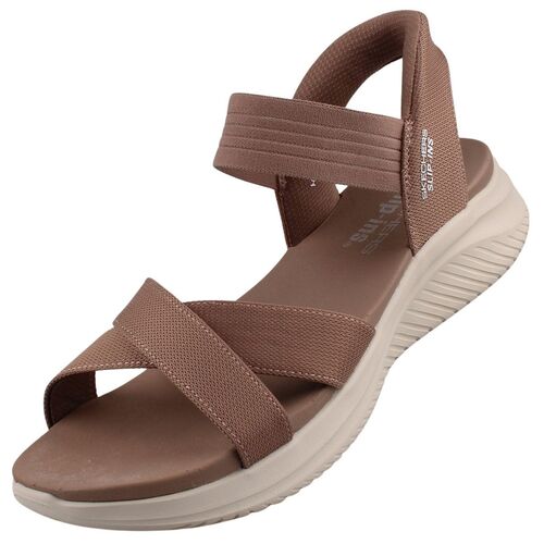 Skechers Slip-Ins Ultra Flex 3.0 Never Better Damen Sandalen Braun