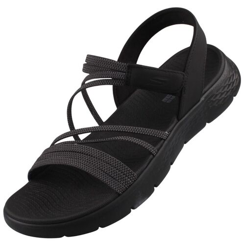 Skechers Go Walk Flex Sandal Emma Damen Sandale Schwarz