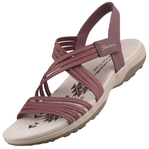 Skechers Reggae Slim - Sunnyside 2.0 Damen Sandale Lila (Mauve)
