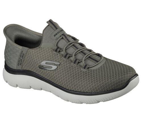 Skechers Slip-ins Summits High Range Herren Sneaker Gr�n