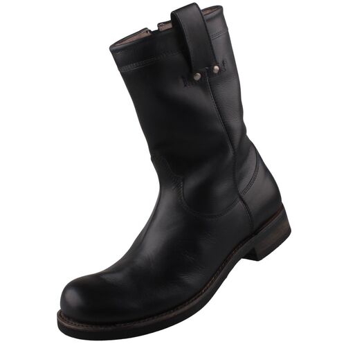 Sendra Boots Herren Stiefel 7133-Vibrant Negro Lammfell gef�ttert Schwarz
