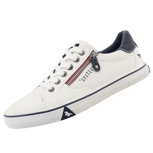 Mustang Herren Sneaker Wei�