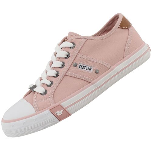 Mustang Damen Canvas Sneaker Ros�
