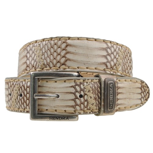 Sendra G�rtel Schlangenleder 1016 Beige