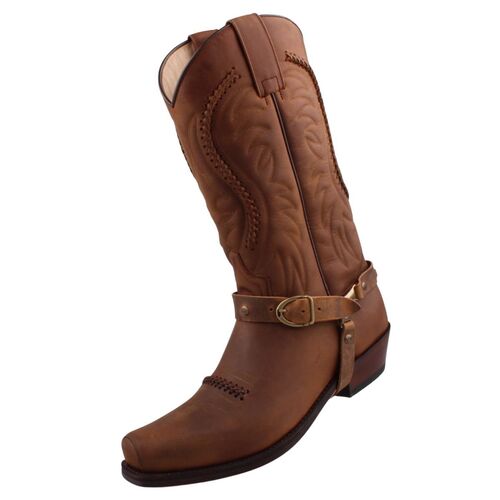 Sendra Herren Cowboystiefel 3434 Braun
