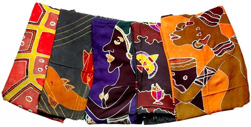 Sarong ESARO, Pareo, H�fttuch, Wickel-Rock, Strandtuch, bestickt