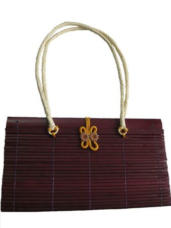 Tasche aus Bambus im japanischen Stil, Umh�ngetasche 