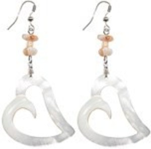 Ohrringe in Herzform