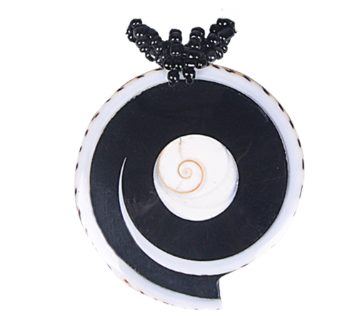 Hals-Kette mit Muschel-Anh�nger Halsschmuck