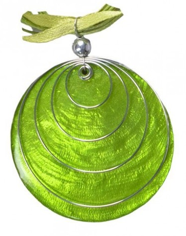 Hals-Kette mit Muschel-Anh�nger Halsschmuck, viele Farben 