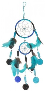 Dreamcatcher mit Capisscheiben in 3 verschiedenen Gr��en