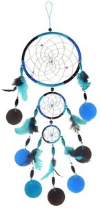 Dreamcatcher mit Capisscheiben in 3 verschiedenen Gr��en 