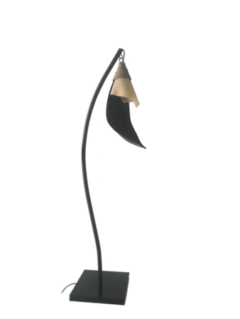 Deko-Leuchte ARTO, Stehlampe aus Naturmaterial