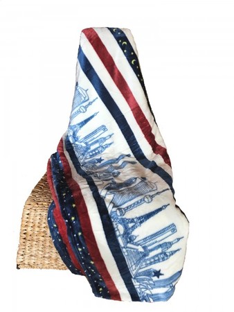 Tagesdecke Kuscheldecke Fleecedecke 150 x 200 cm, extrem weiche Decke