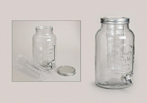 Getr�nke-Fass mit Infuser und Zapfhahn