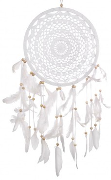 Dreamcatcher Spitze wei�, verschiedene Gr��en 