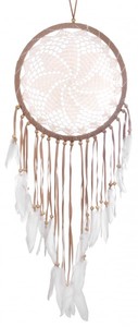 Dreamcatcher Spitze Beige , ca 27 cm Durchmesser