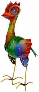 Metall-Deko-Vogel Tino