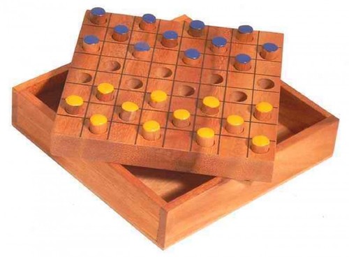 Dame aus Holz 14,5 cm - Holz-Spiel