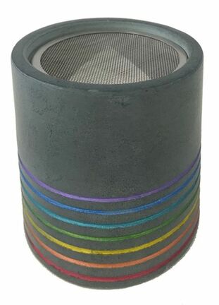 Duftlampe Chakra aus Speckstein