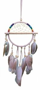 Dreamcatcher halbes Netz, 12 cm Durchmesser