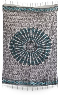 Sarong Mandala, Strandtuch in verschiedenen Farben 