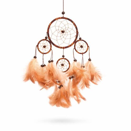 Dreamcatcher batik - Traumf�nger  9 cm & 3 x klein