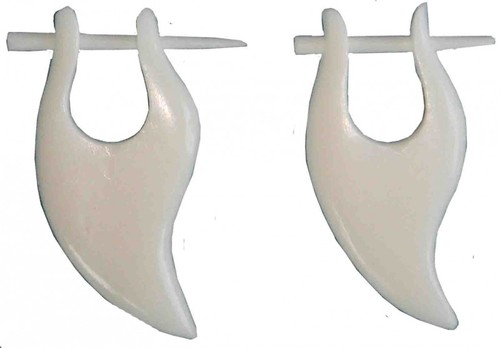 Ohrringe aus Bone
