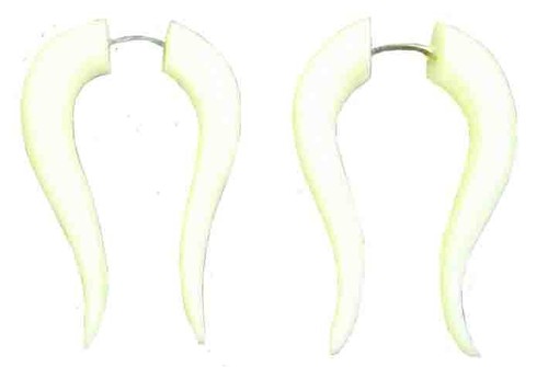Ohrringe aus Bone