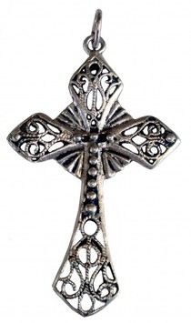 Gothic-Anhnger Kreuz gro, mystischer Schutz-Anhnger