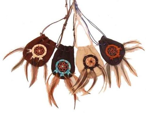 Medizinbeutel mit Dreamcatcher