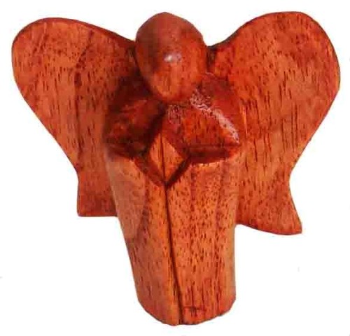 Engel handgeschnitzt aus Soar-Wood, Holz-Engel