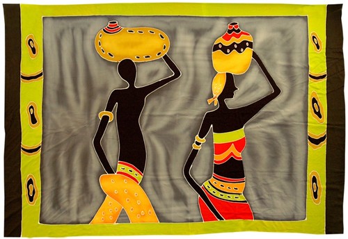 Sarong 2 FRAUEN, Pareo, H�fttuch, Wickel-Rock, Strandtuch