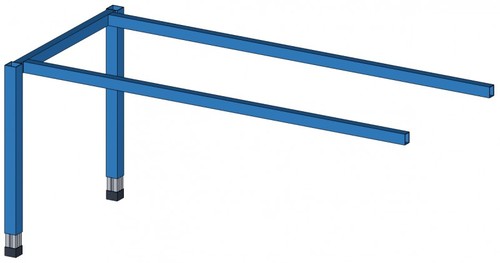 Tischanbaugestell 750x600