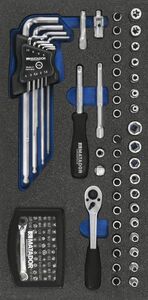 Werkzeugeinsatz Steckschl�ssel-Satz 1/4, 84-tlg. | Maxmobile 2