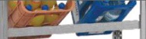 Zusatzebene f�r Getr�nkekistenregal B/T 750x300 mm