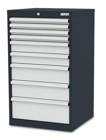 Simplaflex Schubladenschrank 9 Schubladen 600x575x1020 mm