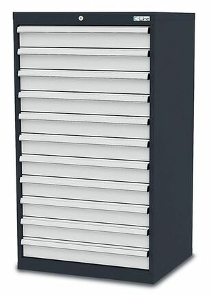 Simplaflex Schubladenschrank 11 Schubladen 700x575x1220 mm