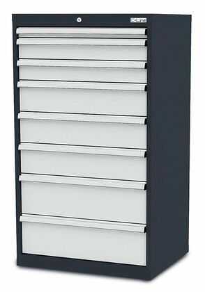 Simplaflex Schubladenschrank 8 Schubladen 700x575x1220 mm