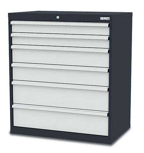 Simplaflex Schubladenschrank 6 Schubladen 900x575x1020 mm