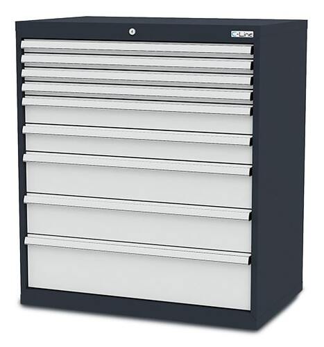 Simplaflex Schubladenschrank 9 Schubladen 900x575x1020 mm